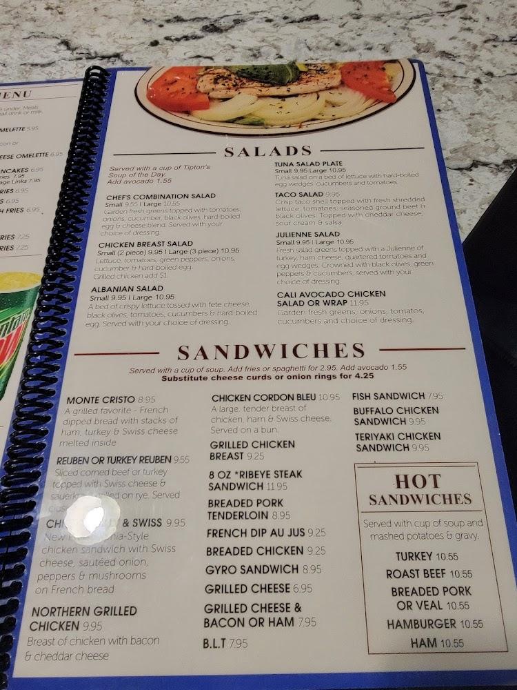 Tipton Family Restaurant Menu image 4