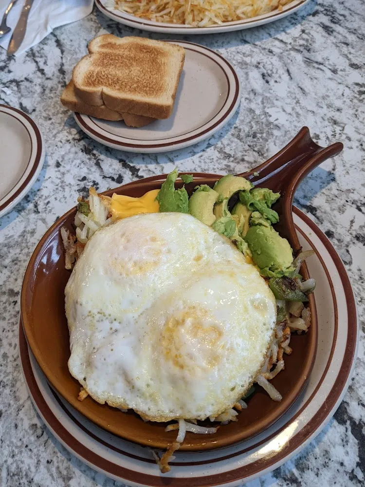 Vegetarian Skillet Add Avocado